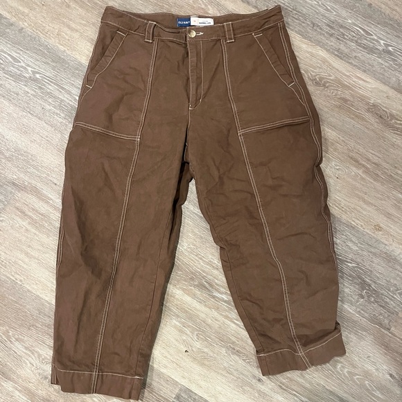 Old Navy Pants - Women’s High Rise Barrel Pants